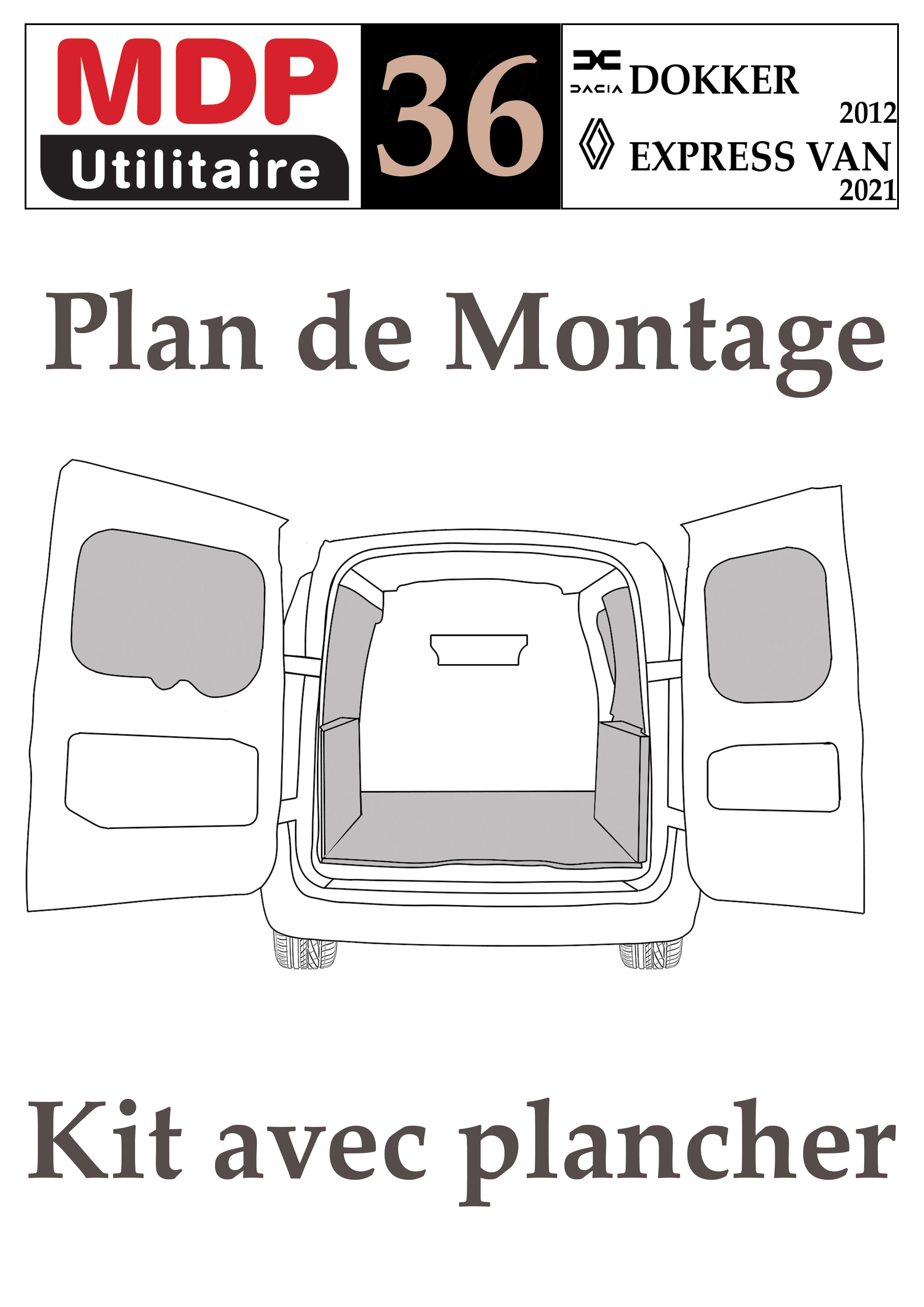 Notice 36-1 Kit avec plancher